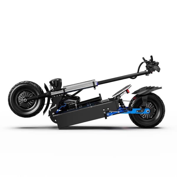 OOTD D99 E-SCOOTER, Dobbelte 3000W motorer, 60V 40Ah batteri, 13"