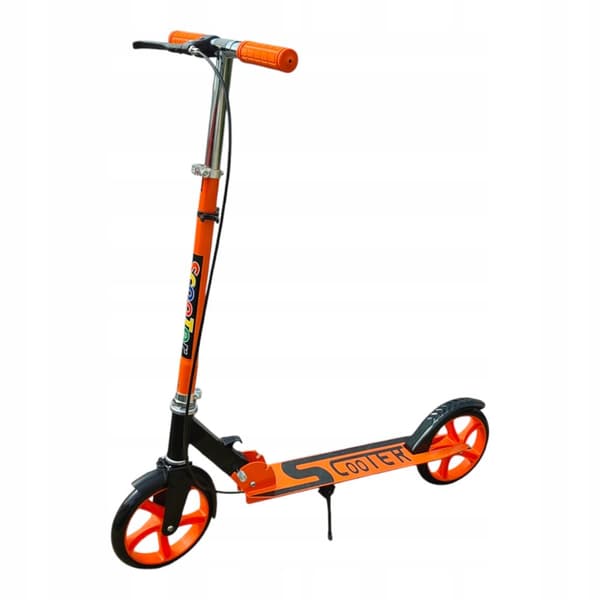 SCOOTER STORA HJUL 20 cm FÖR BARN VUXEN HOPPLÅBAR HANDBROMS