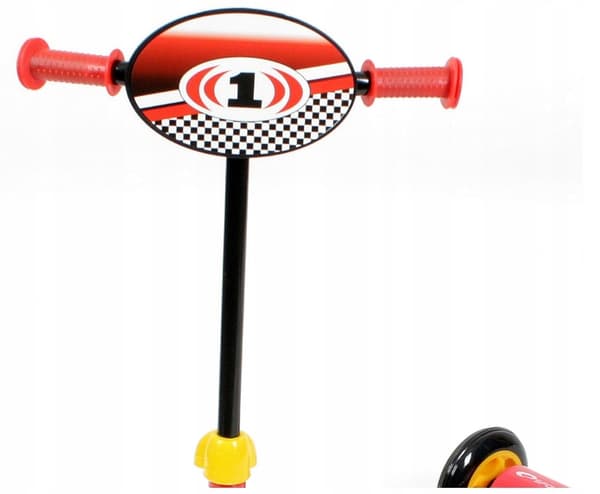 3-HJULET SCOOTER 3 GUMMIHJUL TRE-HJULET