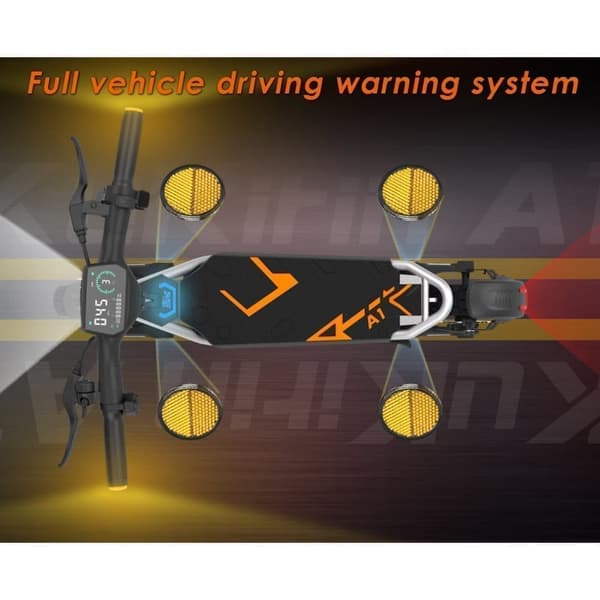 KuKirin A1 foldbar elektrisk scooter 800W, 48V13Ah batteri, maks. hastighed 45 km / t, rækkevidde 45 km, 10 tommer vakuumdæk