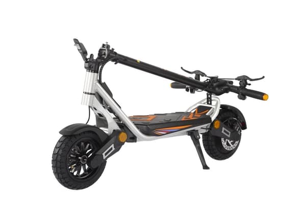 KuKirin A1 foldbar elektrisk scooter 10 tommer, 800W motor, 48V 13Ah batteri, maks. hastighed 45 km / t, rækkevidde 45 km, skivebremser for og bag
