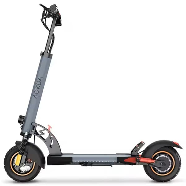 AOKDA A1 Foldbar Elektrisk Løbehjul, 800W Motor, 48V 12.5Ah Batteri, 10-tommers Offroad Dæk El-scooter, 45 km/t Max Hastighed, Skivebremse