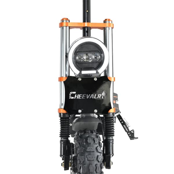 El-scooter CHEEVALRY S11, Off-Road, 6000W, Dobbeltmotor, 60V 38AH, Sort