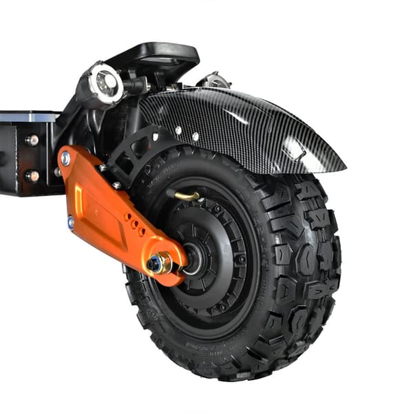 El-scooter CHEEVALRY S11, Off-Road, 6000W, Dobbeltmotor, 60V 38AH, Sort