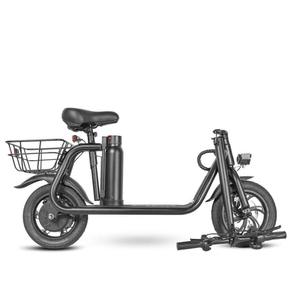 Sammenklappelig elektrisk løbehjul med sæde SAMEBIKE SM-C01, 350W 10,4Ah, 12 tommer