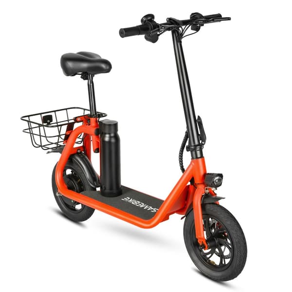 Taittuva sähköpotkulauta istuimella SAMEBIKE SM-C01, 350W 10.4Ah, 12 tuumaa