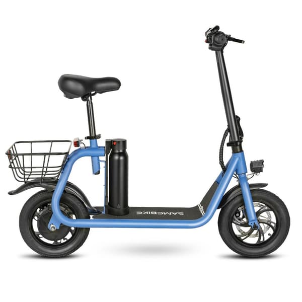 Sammenklappelig elektrisk løbehjul med sæde SAMEBIKE SM-C01, 350W 10,4Ah, 12 tommer