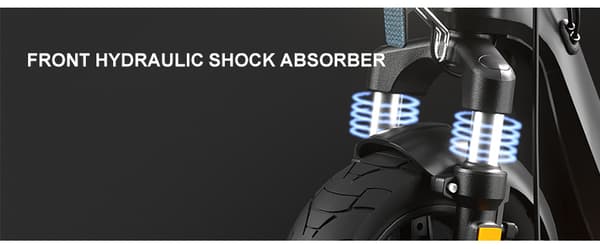 JOYOR C10E 48V 10,4Ah batteri, 500W motor, 10-tums däck, maxhastighet 20 km/h, max körsträcka 40 km/h elscooter