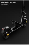 Miniatyrbild 11 av 11: JOYOR C10E 500W motor, 48V 10,4Ah batteri, 10-tums däck, maxhastighet 20 km/h, max körsträcka 40 km/h elscooter