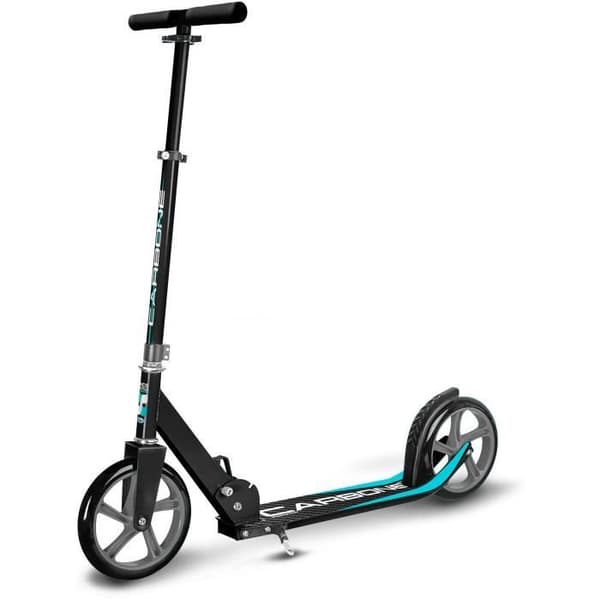 200 mm justerbar hopfällbar sparkcykel med stöd - SKIDS CONTROL CARBON - JK525200