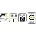 Miniatyrbild 3 av 5: SKIDS CONTROL 6'' Folding Scooter - Barn - STAMP - Vit