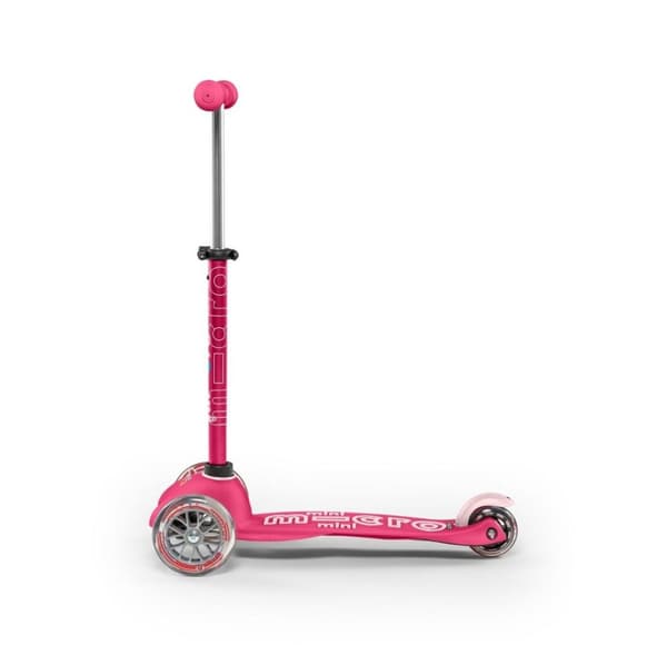 Mikro trehjulig barnskoter Mini Deluxe Rosa