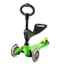 Miniatyrbild 1 av 3: Mikro trehjulig scooter/rider Mini 3in1 Deluxe Grön