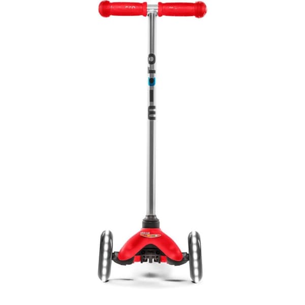 Mini Micro Classic Röd (LED) sparkcykel