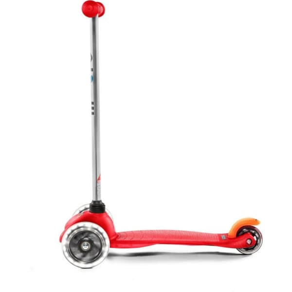 Mini Micro Classic Röd (LED) sparkcykel