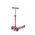 Miniatyrbillede 3 af 3: Mikroløbehjul Mini 3i1 Deluxe Plus LED pink