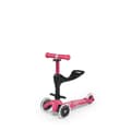 Miniatyrbillede 2 af 3: Mikroløbehjul Mini 3i1 Deluxe Plus LED pink