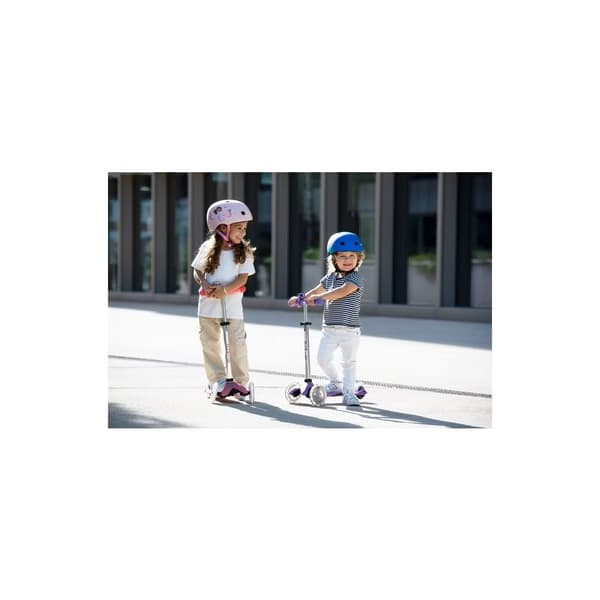 Mini Micro Deluxe Fairy Glitter LED Lila sparkcykel