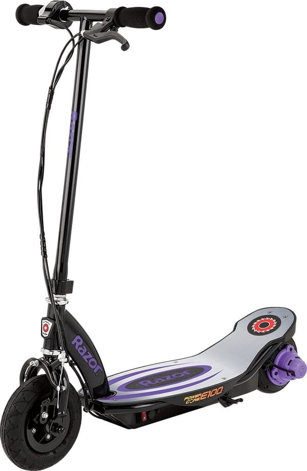 RAZOR E100 PowerCore børne el-løbehjul lilla ALU