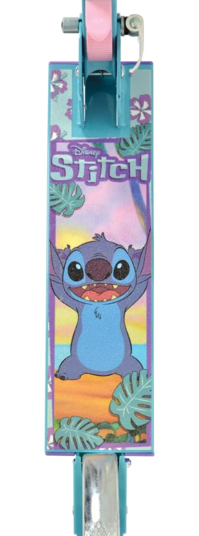 Stitch Hopfällbar Sparkcykel med Lysande Hjul
