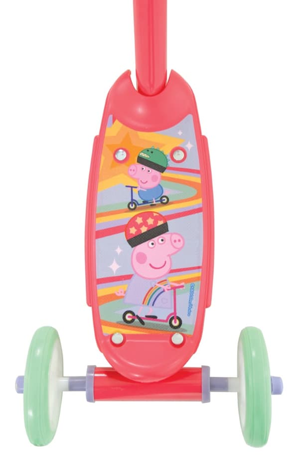 Greta Gris 4-in-1 Deluxe trehjulig Sparkcykel