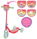 Miniatyrbild 1 av 5: Greta Gris 4-in-1 Deluxe trehjulig Sparkcykel
