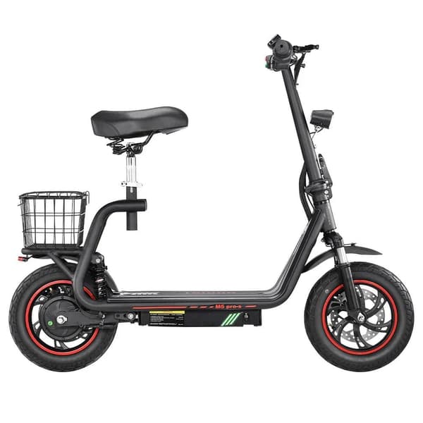 Elscooter BOGIST M5 PRO-S, Fotbädd, Motor 500W, Med Sadel För Vuxen