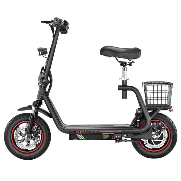 Elscooter BOGIST M5 PRO-S, Fotbädd, Motor 500W, Med Sadel För Vuxen