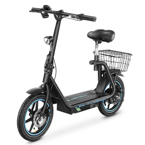El-scooter med sæde BOGIST M5 Elite, 14" dæk, motor 48V 500W
