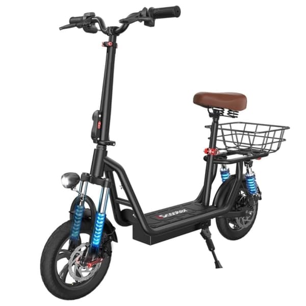 City El-Scooter iScooter i12, Motor 36V 500, 25 km/t, 12-tommer dæk