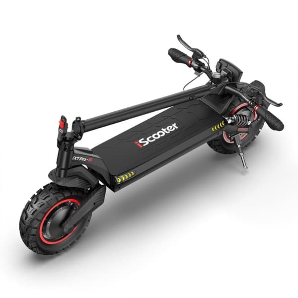 Elscooter iScooter iX7 Pro, Terräng, 2x1000W dubbla motorer, 48V 17.5Ah batteri