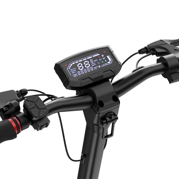 Elscooter iScooter iX7 Pro, Terräng, 2x1000W dubbla motorer, 48V 17.5Ah batteri
