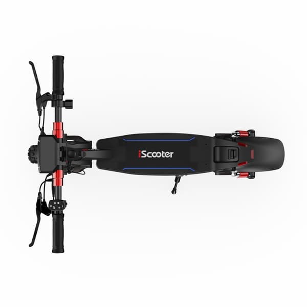 Moottoripotkulauta iScooter iX6 - maasto - 11" - Moottori 48V 1000W - 17,5Ah akku
