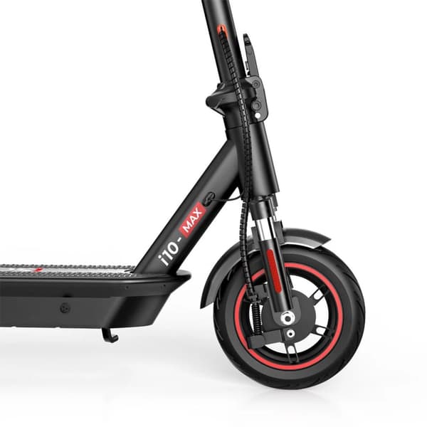 Hopfällbar elsparkcykel iScooter i10 Max, Motor 48V 750W, Batteri 18Ah, Blinkers
