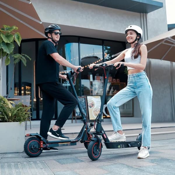 Elscooter iScooter i10 Pro, Motor 48V 800W, Batteri 15Ah, 10", Appkontroll