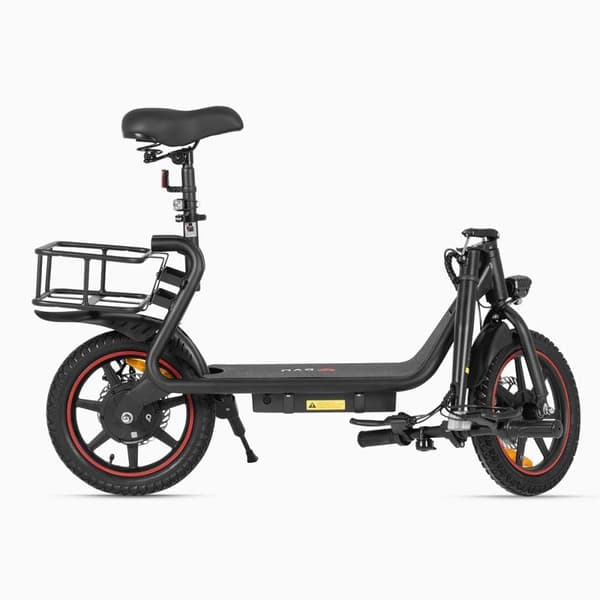 Sammenklappelig el-løbehjul DYU C4, 14 tommer, motor 36V 250W 36V, med kurv