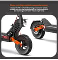 Miniatyrbild 7 av 11: JOYOR S5-Z 600W motor, 48V 13Ah batteri, 10-tums däck, maxhastighet 25 km/h, maximal räckvidd 55 km