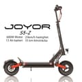 Miniatyrbild 1 av 11: JOYOR S5-Z 600W motor, 48V 13Ah batteri, 10-tums däck, maxhastighet 25 km/h, maximal räckvidd 55 km