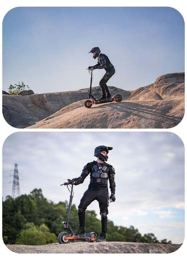 JOYOR S5 ABE 500W motor, 10-tums däck, 48V 13Ah batteri, maxhastighet 20 km/h, max räckvidd 55 km