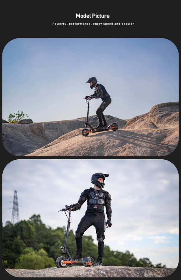 JOYOR S8 48V 26Ah batteri, 600W motor, 10-tums däck, maxhastighet 25 km/h, max räckvidd 90 km