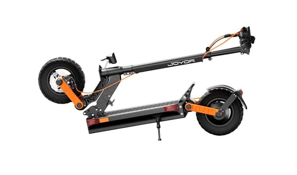 JOYOR S8 48V 26Ah batteri, 600W motor, 10-tums däck, maxhastighet 25 km/h, max räckvidd 90 km