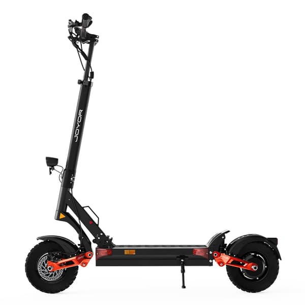 JOYOR T10 Vikbar elektrisk skoter, 1000W * 2 dubbla motorer,60V 18Ah batteri, maximal räckvidd 75km, 10 tums terrängdäck