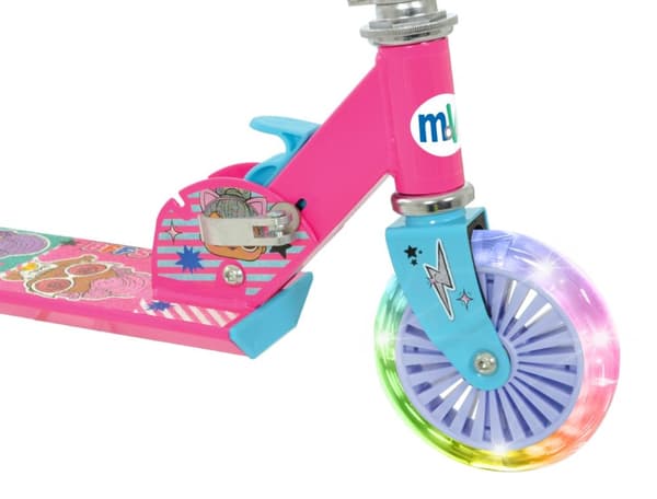 LOL Surprise Fällbart sparkcykel med Ljusande Hjul