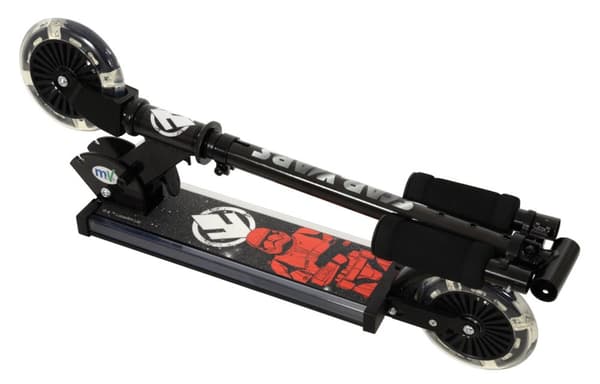 Star Wars Dark Side Fällbart sparkcykel med Ljusande Hjul