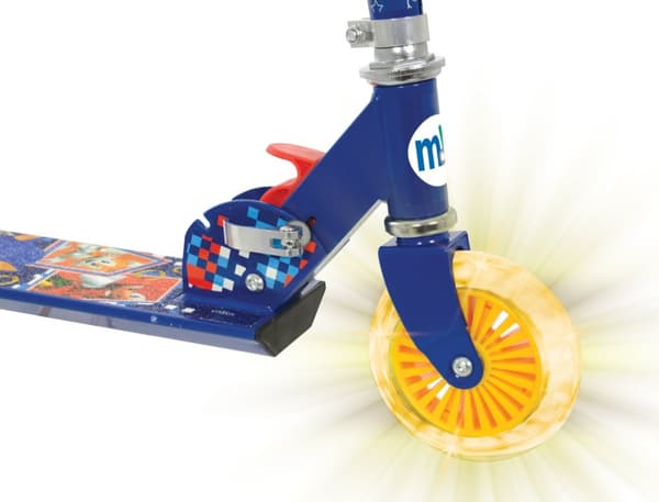 Sonic Fällbart sparkcykel med Ljusande Hjul