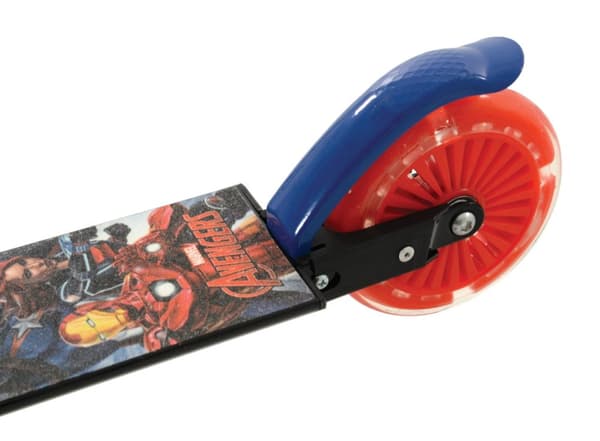 Avengers Fällbart sparkcykel med Ljusande Hjul