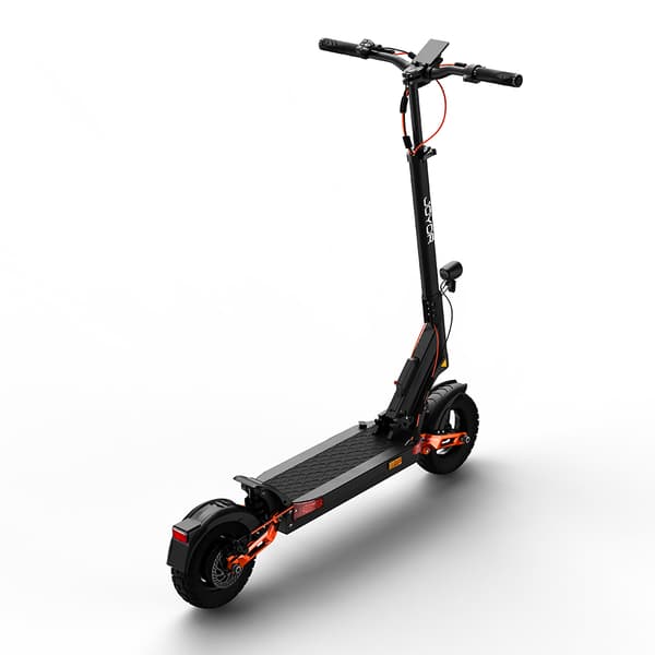 JOYOR T6 10'' hopfällbar elsparkcykel, 600W motor, upp till 48 km/h, 18Ah batteri, maximal räckvidd 40-70 km, stötdämpare fram och bak