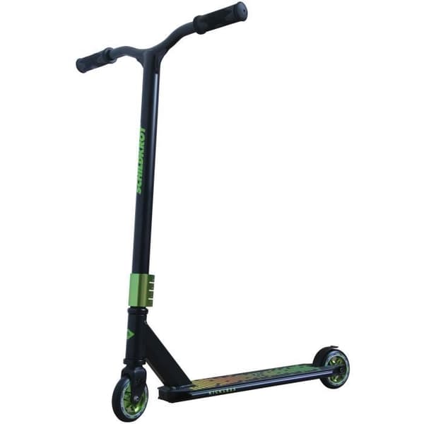 Schildkröt Sparkcykel Kickless Forest Svart, Grön, Gul