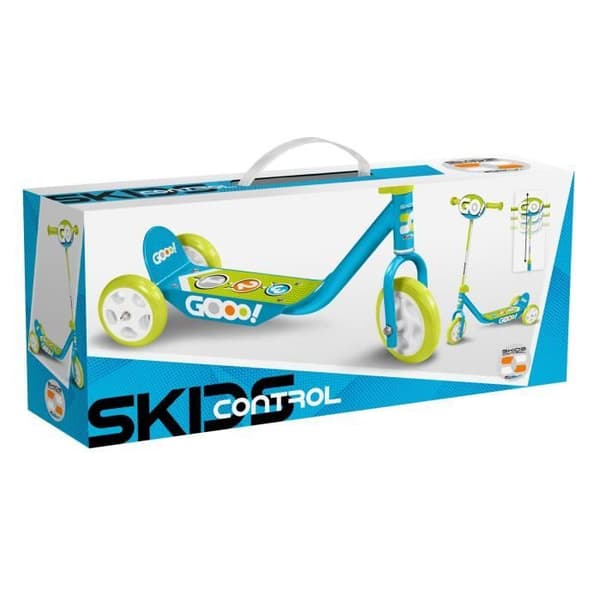 3-hjulig skoter - Blå - Unisex - SKIDSKONTROLL