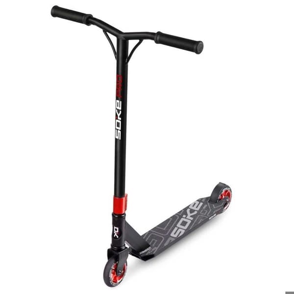 Akrobatisk trottinett - SOKE - PRO - Röd och Blå - Aluminium - 85 cm - 3,9 kg